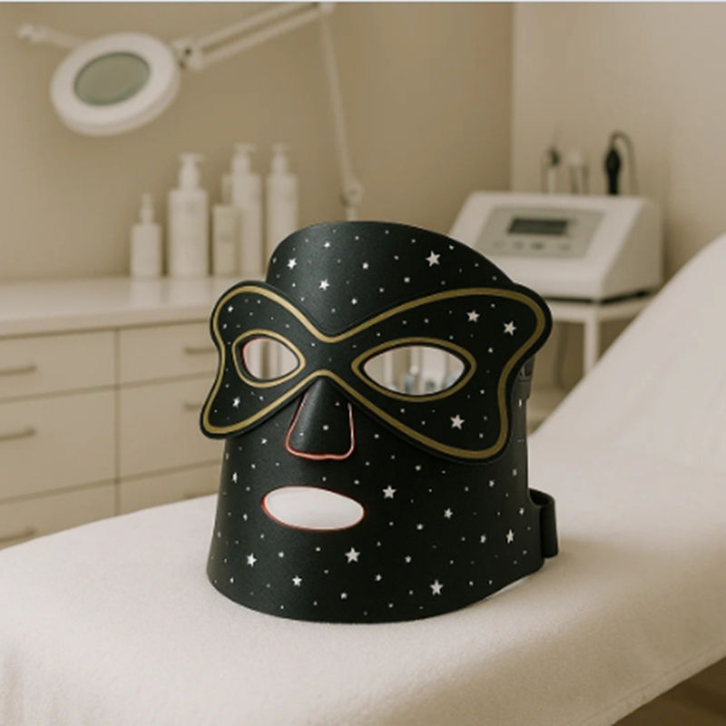 Masca facială LED terapie cu lumină roșie purtabilă